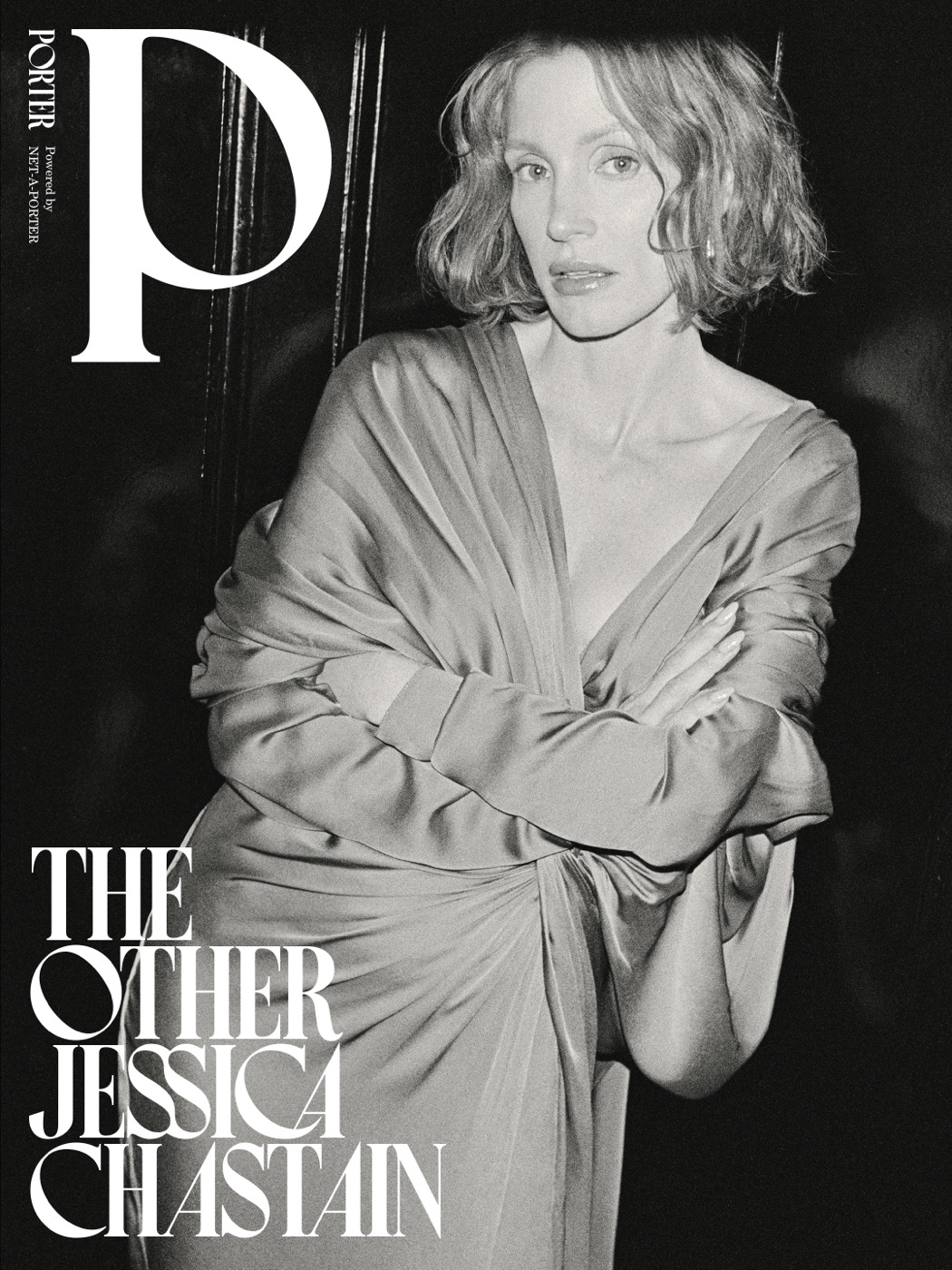 01 | PORTER | October Cover x Jessica Chastain